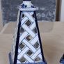 Ceramic Blue and White Holders Image 2