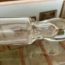 Vintage Closed Hollow Glass Pastry Rolling Pin 1920s to 1950s Image 8