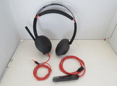 Poly Blackwire 5220 Hi-Fi Stereo Wired Headset USB-C