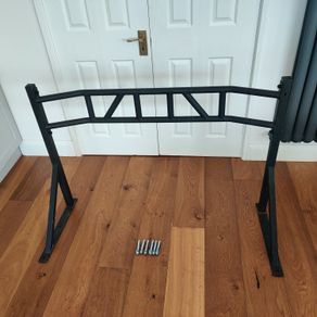 Decathlon CORENGTH  Indoor and outdoor wall-mounted multi-grip pull-up bar with secure mounting