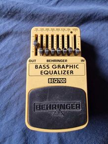 Behringer Bass Graphic Equalizer