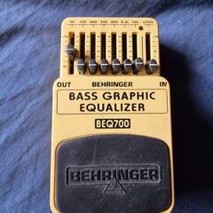 Behringer Bass Graphic Equalizer