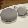 Google Nest Mini 2nd Generation Smart Speaker - Chalk / Grey Image 2