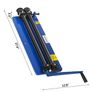 BRAND NEW Bead Roller Rotary Swaging Machine Former Swager W/ 6 Dies 18" Throat Depth for Workshop DIY Producing Strengthening Ribs Image 8