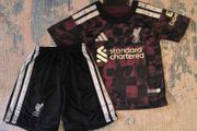 Liverpool away kit sizes season 26/27 Kids