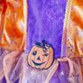 Halloween Pumpkin Dress with headband Image 2