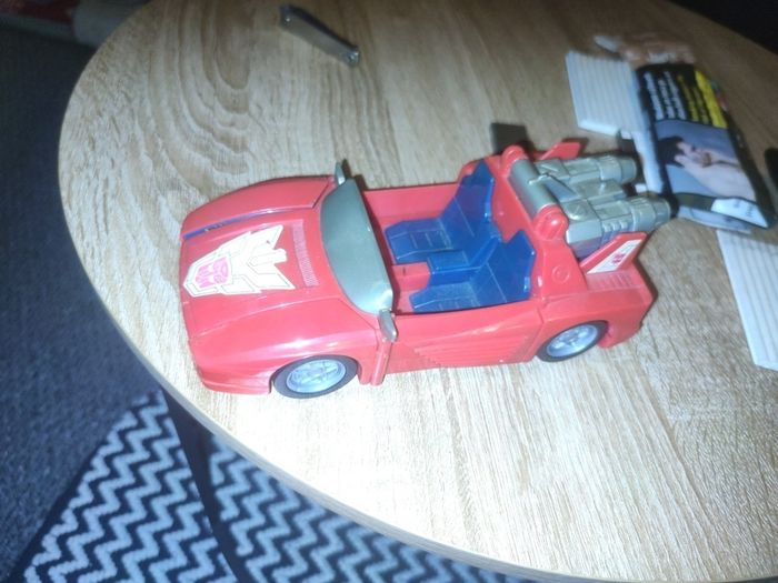 Transformers / Action Masters G1 : / Wheeljack Turbo Racer / Hasbro 1990