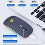 I-Mice 2-mode Rechargeable Wireless Bluetooth Ultra Slim Backlit Mouse. Image 3