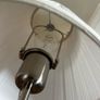 2 IKEA ARSTID Table Lamps (Bulbs Included) - Brushed Nickel / White Image 3