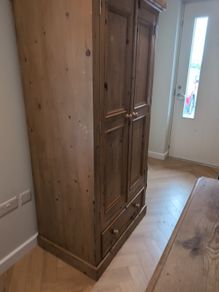 Victorian Pine wardrobe