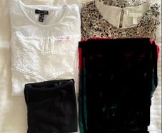 4 Maternity tops size 10 small