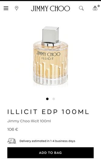 Bnib Jimmy Choo Illicit Edp 100ml