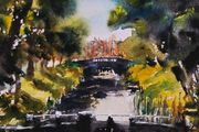 grand canal watercolour