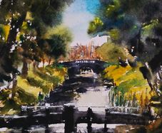 grand canal watercolour