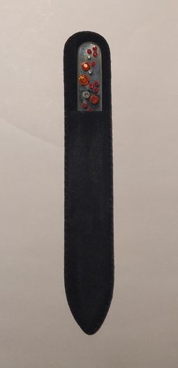 Czech Glass Nail File & SWAROVSKI Crystals