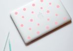 Dot Laptop Stickers, Dots, MacBook decal, Laptop Decal, Computer Decal