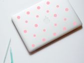 Dot Laptop Stickers, Dots, MacBook decal, Laptop Decal, Computer Decal