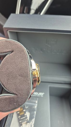 Tag Heuer Aquaracer two tone ladies watch , MOP dial.