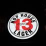 Hophouse 13 Lager illuminated wall sign.. Image 2