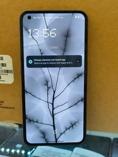 Nothing Phone 1 Black Dual Sim Unlocked 256GB (RAM 8GB+2GB) 6.55" Dual 50MP Android Smartphone/ Used, Excellent