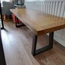Michael Murphy Extending Dining Table, Bench and 6 Chairs  Excellent Condition Image 4