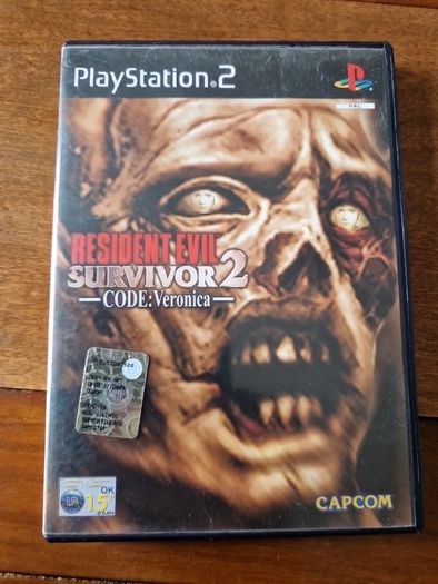 Resident Evil Survivor 2 Code Veronica PlayStation2 Ps2 games Original Pal