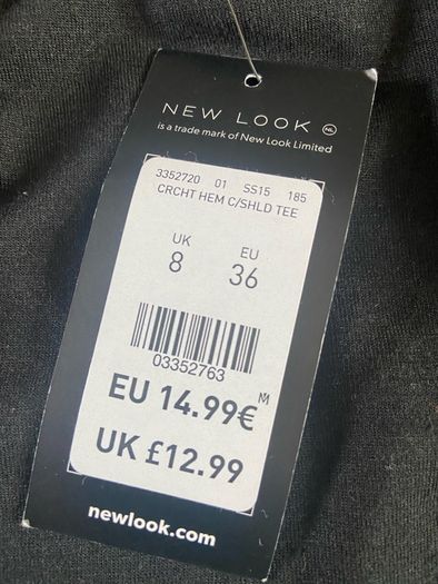 BNWT Newlook Top UK 8