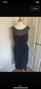Black Fran & Jane occasion dress size 14
