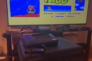 Sega Master System II with Controllers and 6 Games