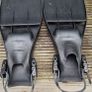 Scuba Diving Fins 2 sets + hoses Image 4