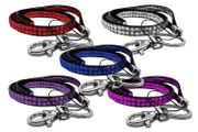 Diamante Rhinestone Crystal Lanyard &amp; ID Holder, Key Ring, Cell Phone Holder