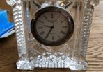 waterford crystal clock