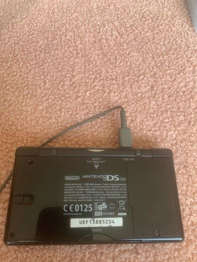 nintendo ds lite black