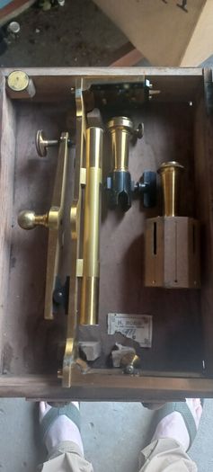 Antique  Engineering  Draftsman architectural  tool H.MORIN OF PARIS MAKER SOLID BRASS TOOLS