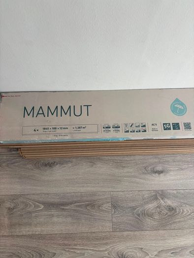 Laminate Floor used