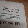 CANDOUR  ( The British views letter ) Image 7