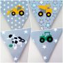 Eco-Friendly Personalised Cotton Bunting Made to Order Image 2