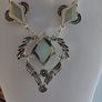 Gemstone Necklace & Earrings Set Image 2