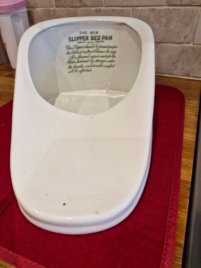 Vintage New Slipper  Bed Pan