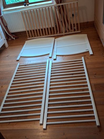 Baby Elegance White Cot Bed