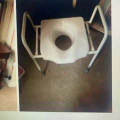 elevated toilet seat