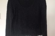 Lecomte Ladies Black wool blend stylish jumper size 12 price includes postage