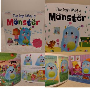 The Day I Met A Monster Story book