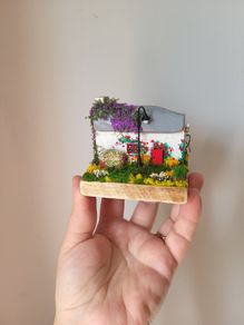 Handcrafted tiny wooden cottage!!