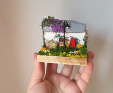 Handcrafted tiny wooden cottage!!