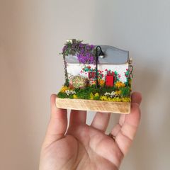 Handcrafted tiny wooden cottage!!