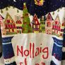 Willow by Leigh Tucker all in one Nollaig Shona pyjamas onesie 5-6 years Image 4