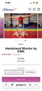 Gymnastics Handstand Blocks 26cm