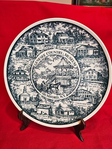 Genesee County Museum Plate , USA decorative plate