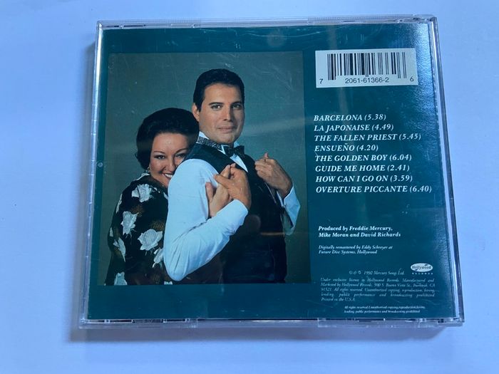 Freddie Mercury & Montserrat Caballe Barcelona CD